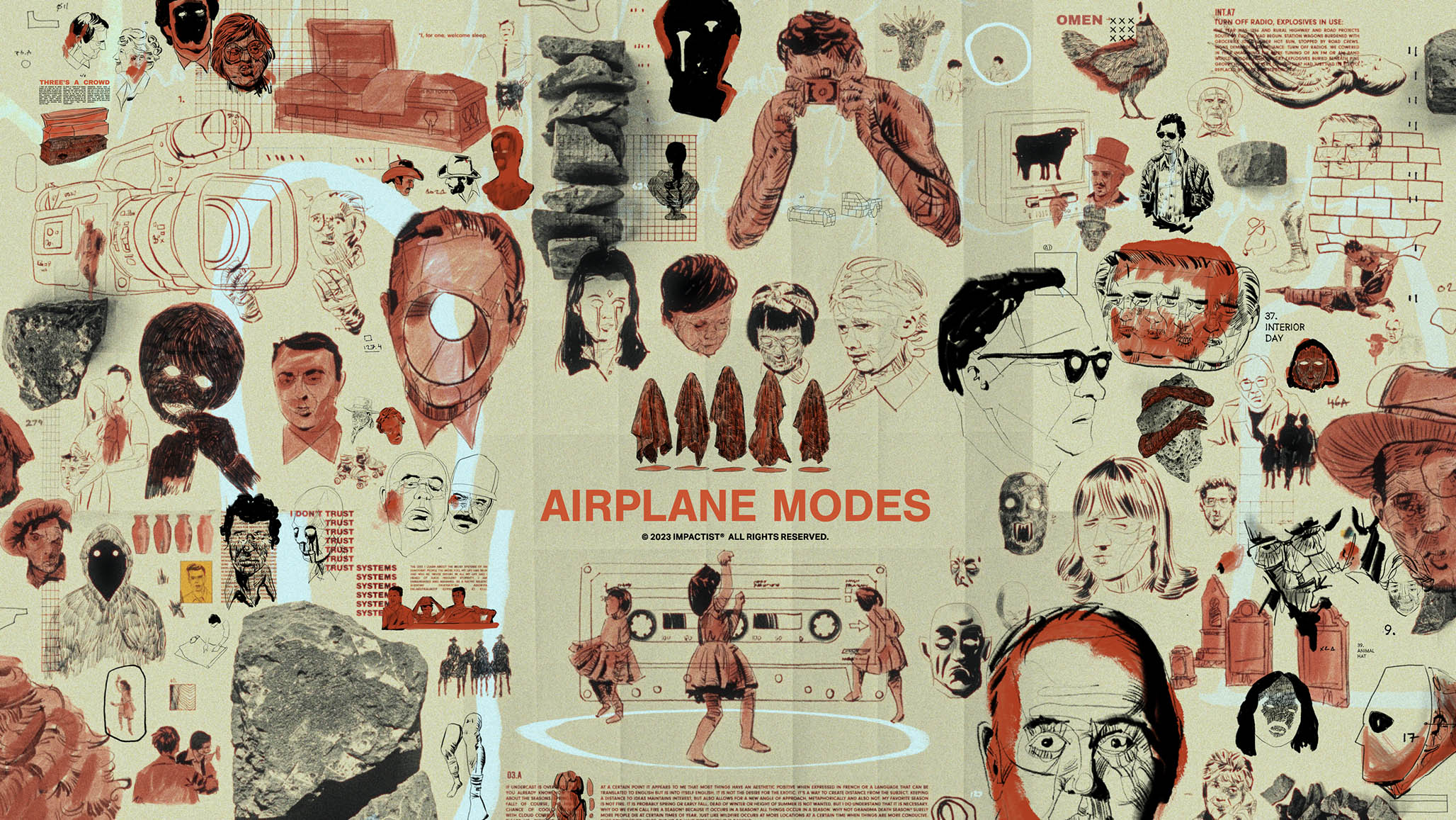 Impactist Airplane Modes Poster